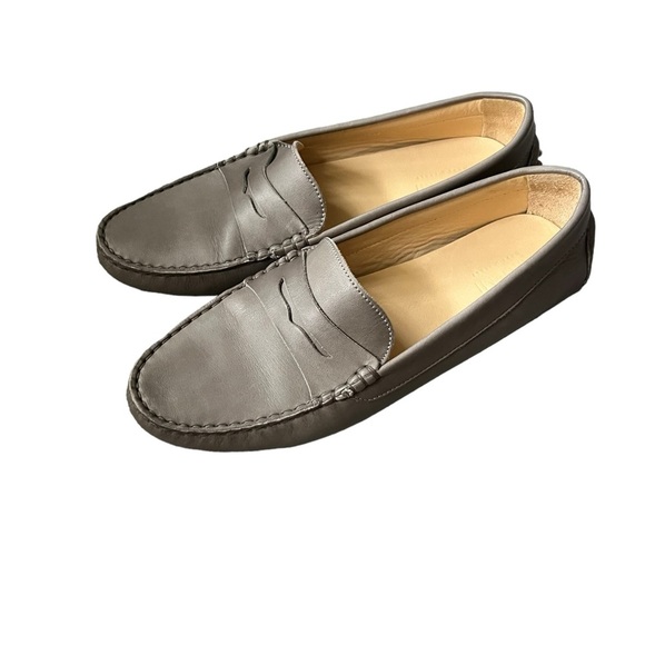 M. Gemi The Pastoso Uomo Leather Driving Moccasin Loafers Size 43 IT/10 US - Picture 3 of 12